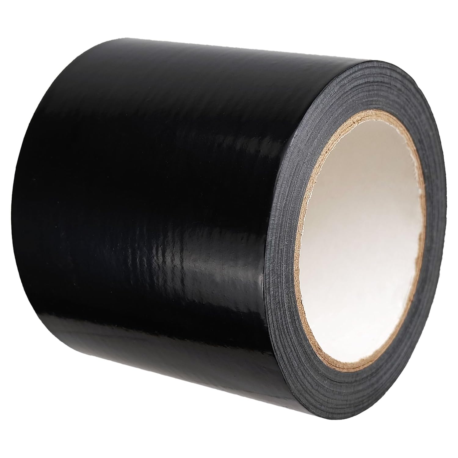 Autrends Black Seal Tape, 4" x 100' Vapor Barrier Tape Polyethylene Tape Sealing Moisture Barrier Seam, Black Vinyl Tape